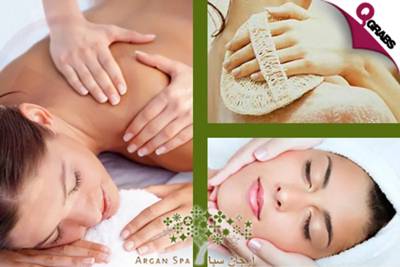For QR159, Spoil yourself with a Cleansing Body Scrub PLUS Deep Facial OR a Relaxing Argan Hammam PLUS Full Body Aroma Massage (QR530 Value)